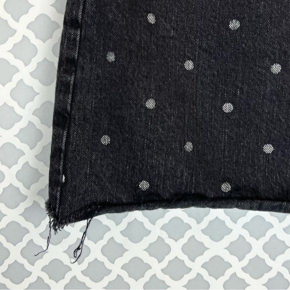 EUC Current/Elliott Polka Dot Denim Mini Skirt - Picture 5 of 12